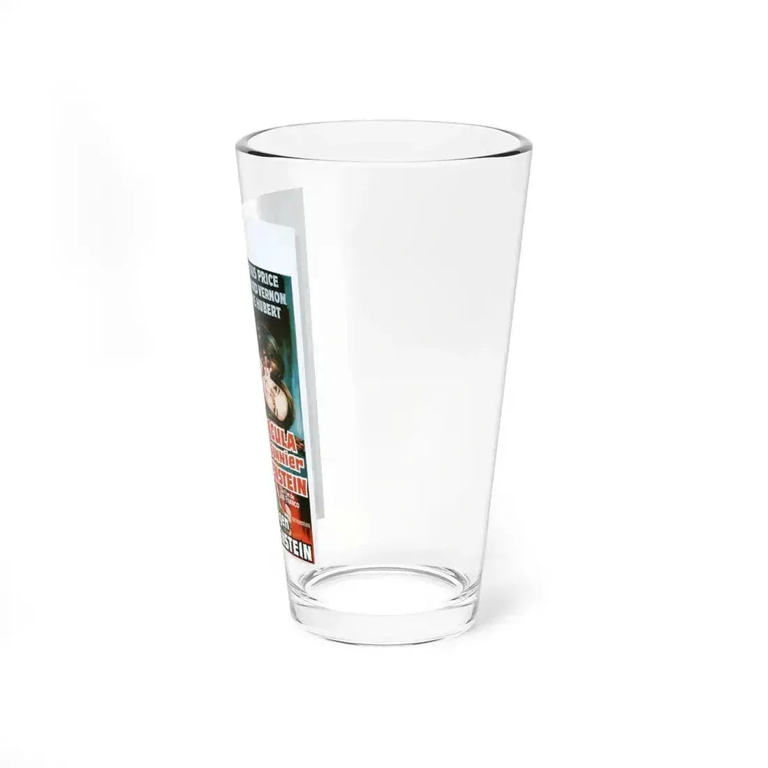 DRACULA, PRISONER OF FRANKENSTEIN (BELGIAN) 1972 Movie Poster - Pint Glass 16oz - Go Mug Yourself