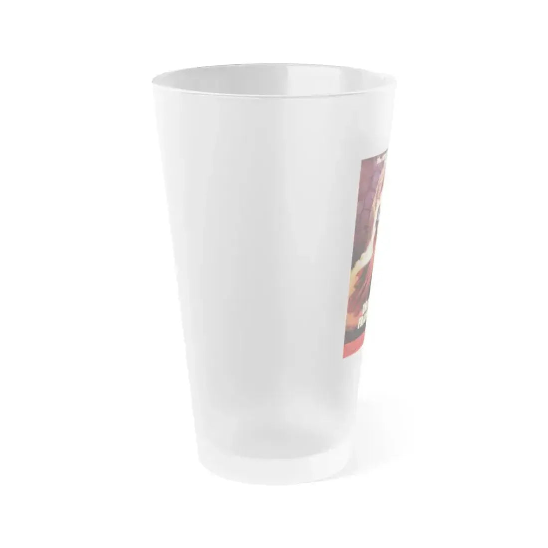 DRACULA VS. FRANKENSTEIN (2) 1971 Movie Poster - Frosted Pint Glass 16oz - Go Mug Yourself