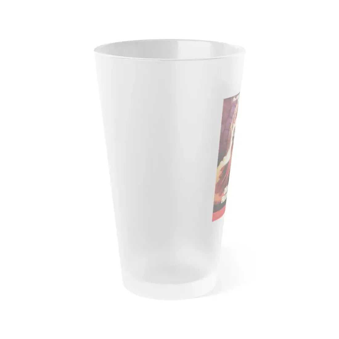 DRACULA VS. FRANKENSTEIN (2) 1971 Movie Poster - Frosted Pint Glass 16oz - Go Mug Yourself