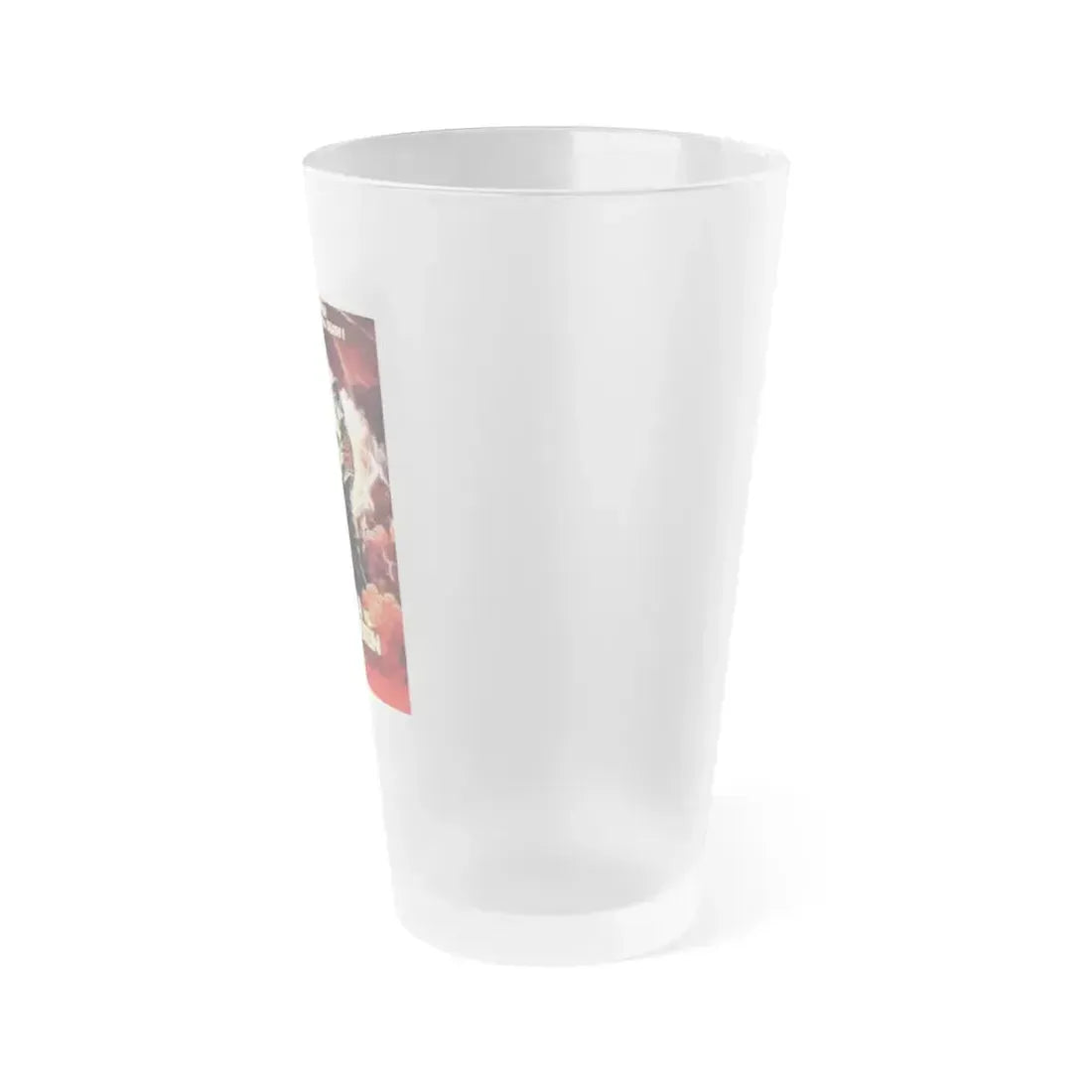 DRACULA VS. FRANKENSTEIN (2) 1971 Movie Poster - Frosted Pint Glass 16oz - Go Mug Yourself