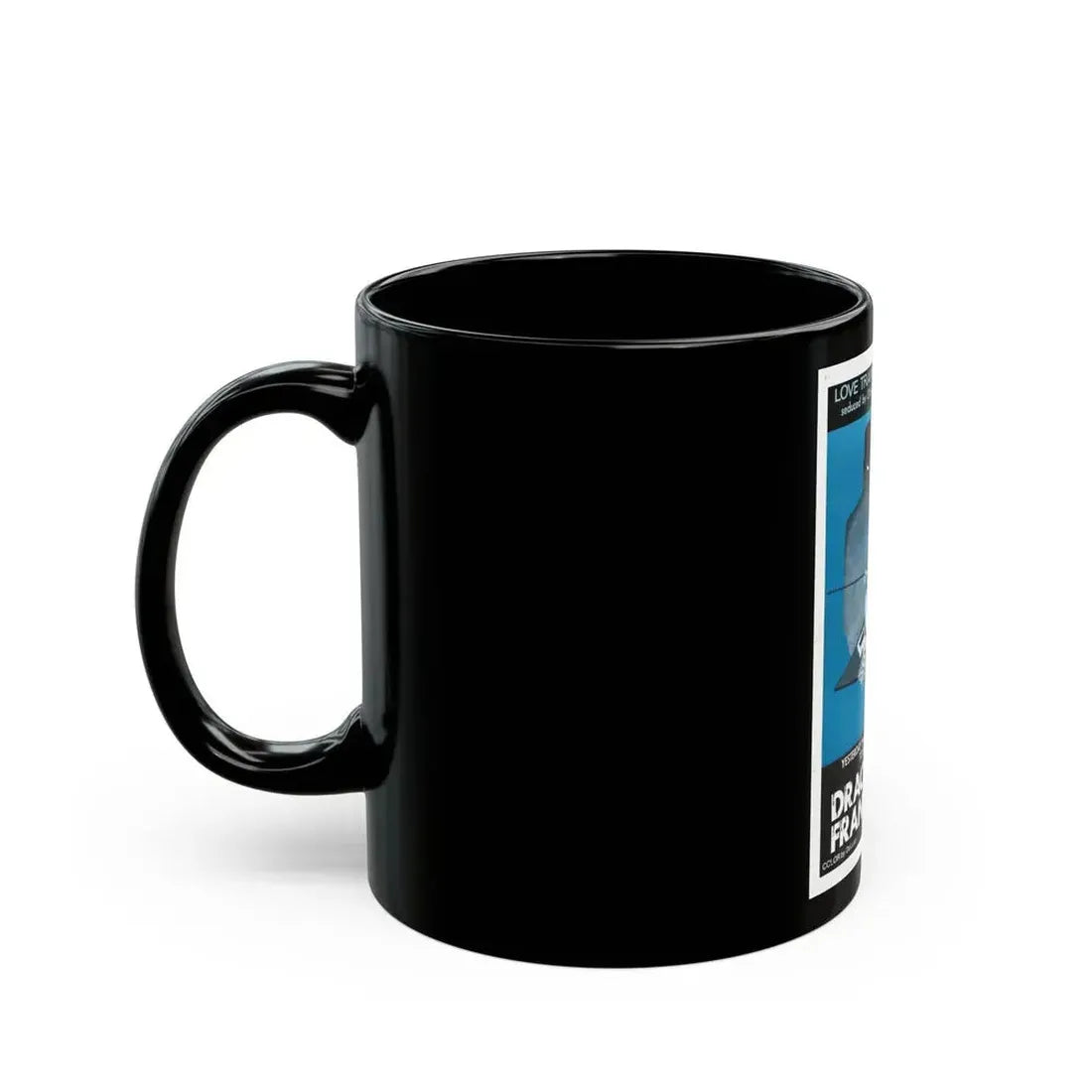 DRACULA VS. FRANKENSTEIN (3) 1971 Movie Poster - Black Coffee Mug - Go Mug Yourself