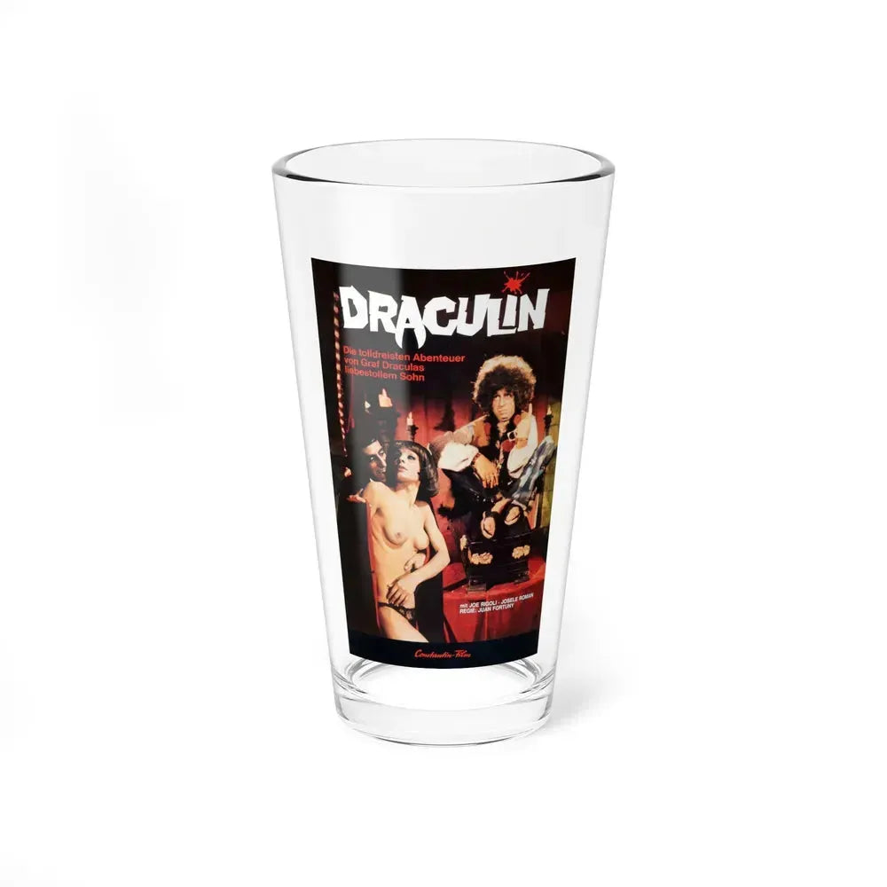 DRACULIN 1977 Movie Poster - Pint Glass 16oz 16oz - Go Mug Yourself
