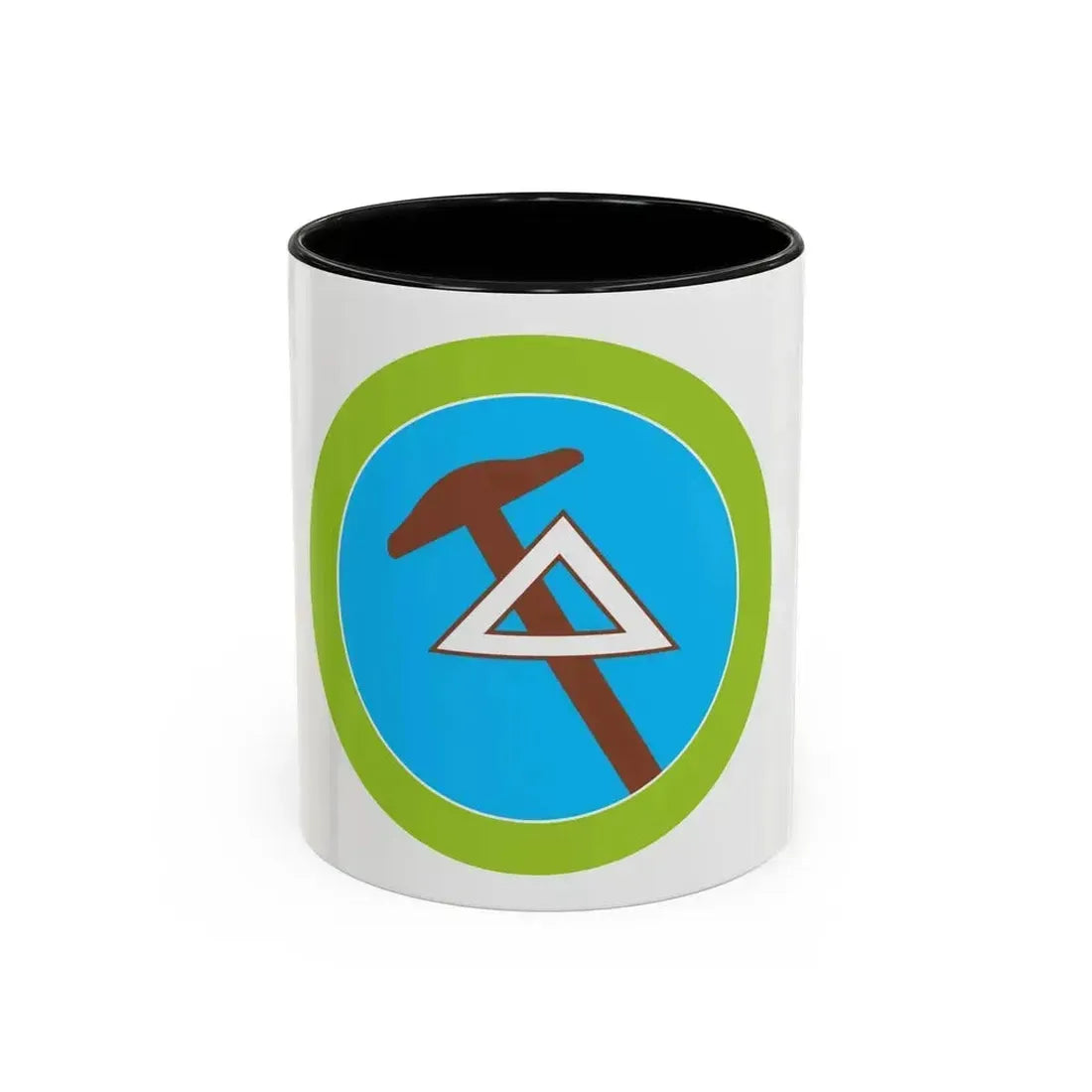 Drafting (Boy Scout Merit Badge) Accent Coffee Mug 11oz Black - Go Mug Yourself
