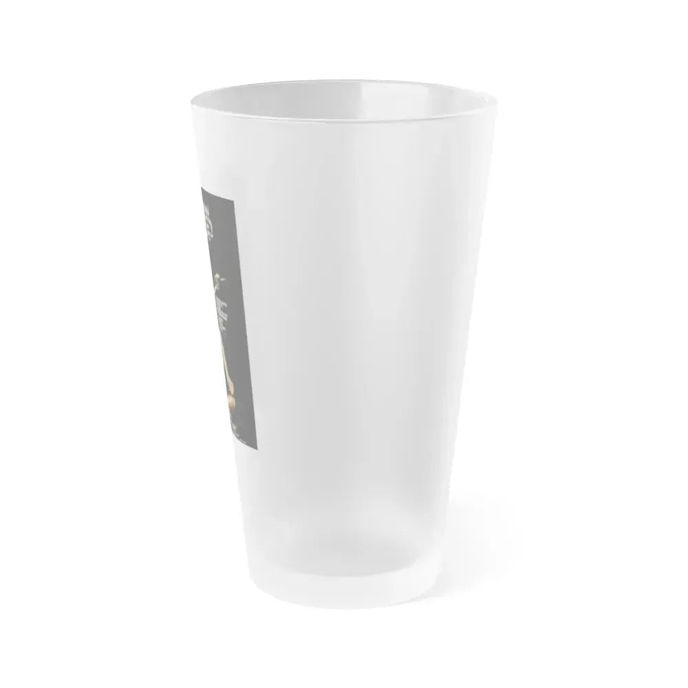 DRAGON FORCE 1982 Movie Poster - Frosted Pint Glass 16oz - Go Mug Yourself