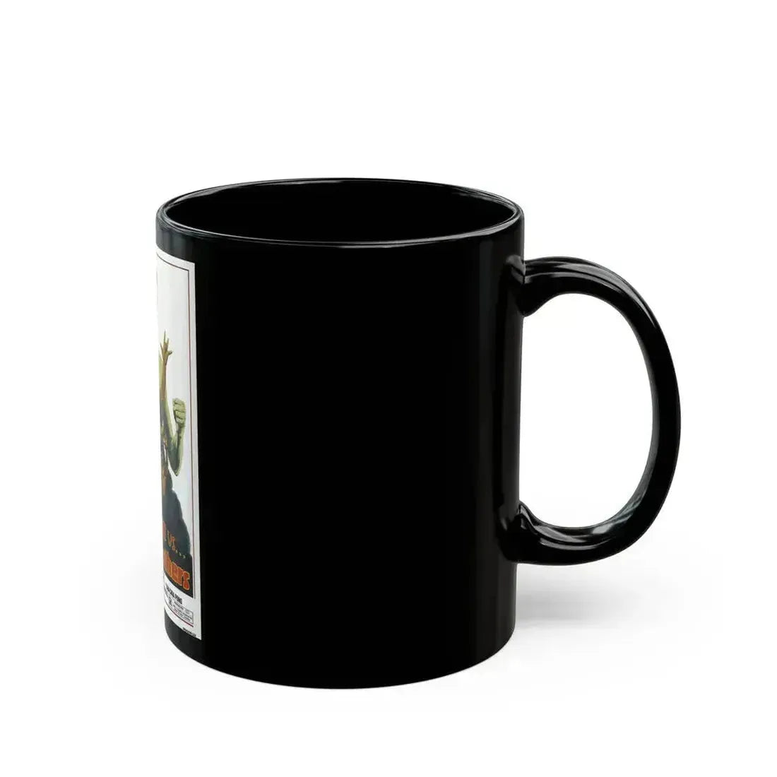 DRAGON LEE VS THE 5 BROTHERS 1978 Movie Poster - Black Coffee Mug - Go Mug Yourself