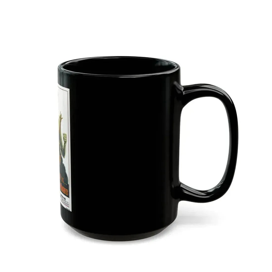 DRAGON LEE VS THE 5 BROTHERS 1978 Movie Poster - Black Coffee Mug - Go Mug Yourself