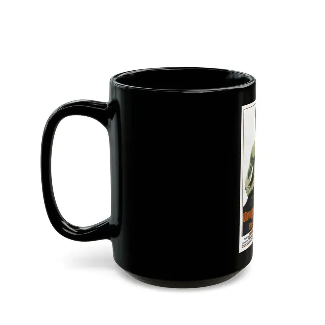 DRAGON LEE VS THE 5 BROTHERS 1978 Movie Poster - Black Coffee Mug - Go Mug Yourself