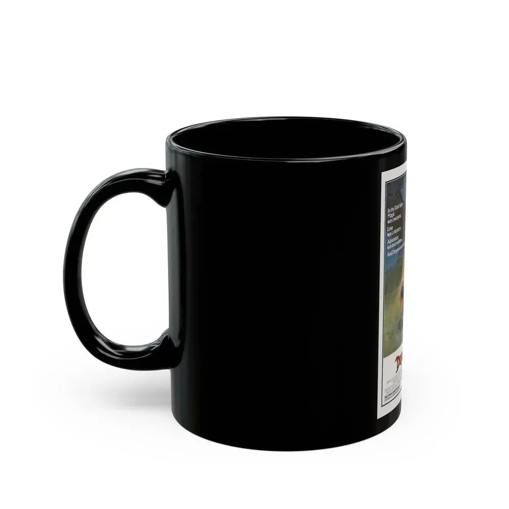 DRAGONSLAYER 1981 Movie Poster - Black Coffee Mug - Go Mug Yourself