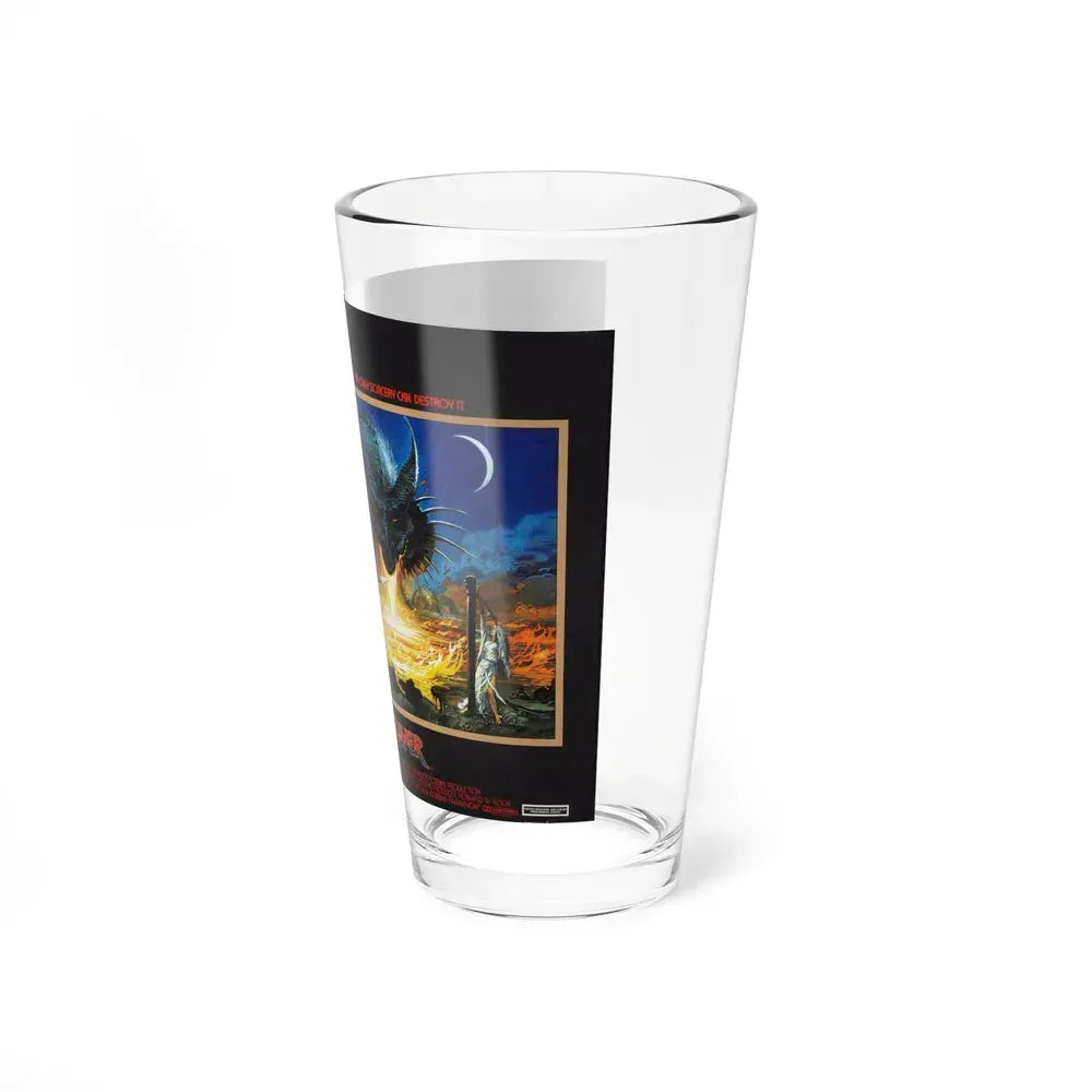 DRAGONSLAYER (ENGLISH) 1981 Movie Poster - Pint Glass 16oz - Go Mug Yourself