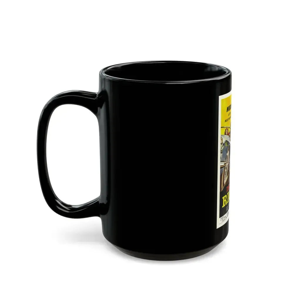 DRAGSTRIP RIOT 1958 Movie Poster - Black Coffee Mug - Go Mug Yourself