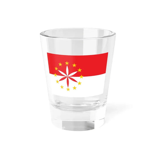 Drapeau arpitan (Italy) Shot Glass 1.5oz 1.5oz - Go Mug Yourself