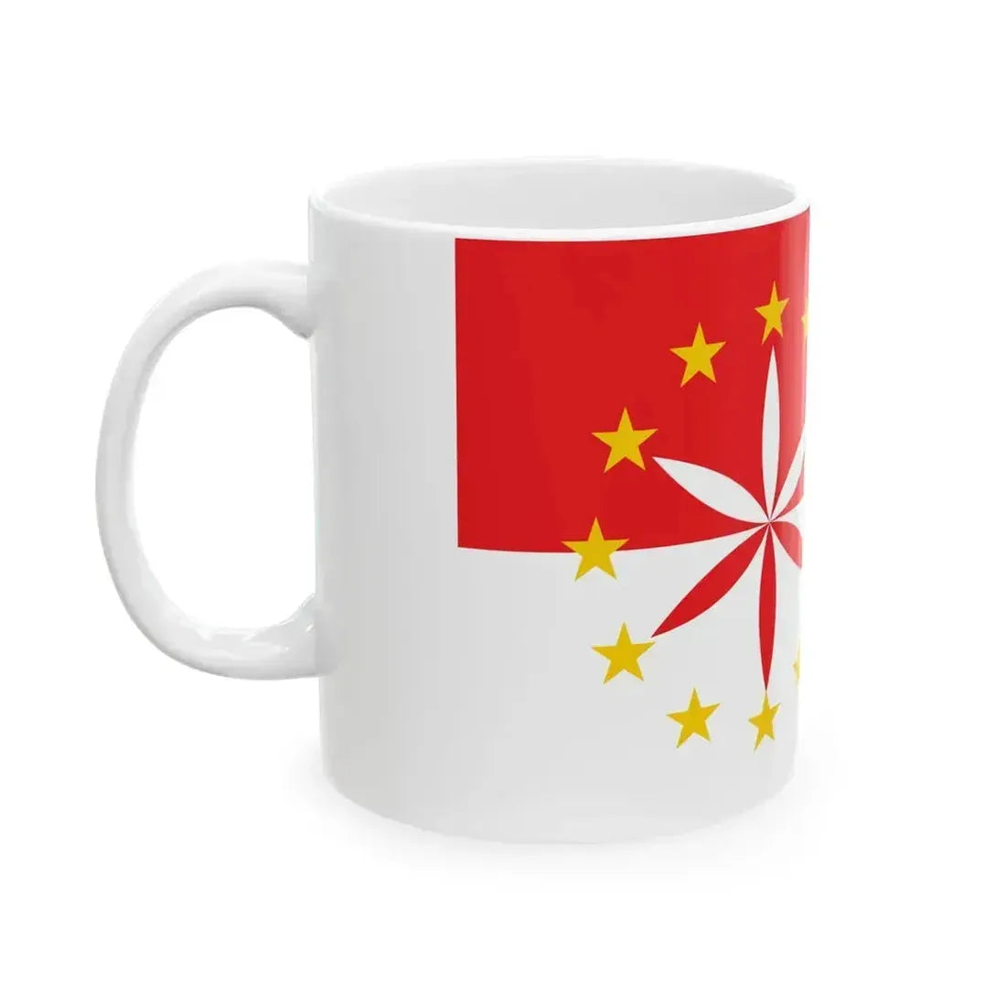 Drapeau arpitan (Italy) White Coffee Mug - Go Mug Yourself