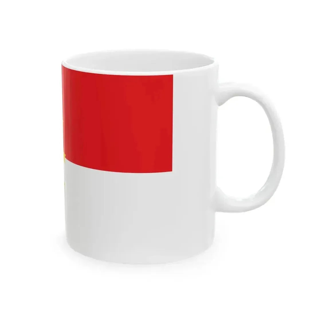 Drapeau arpitan (Italy) White Coffee Mug - Go Mug Yourself