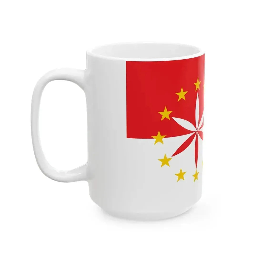 Drapeau arpitan (Italy) White Coffee Mug - Go Mug Yourself