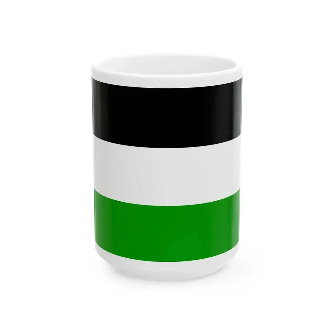 Drapeau Bhopal (India) White Coffee Mug 15oz - Go Mug Yourself