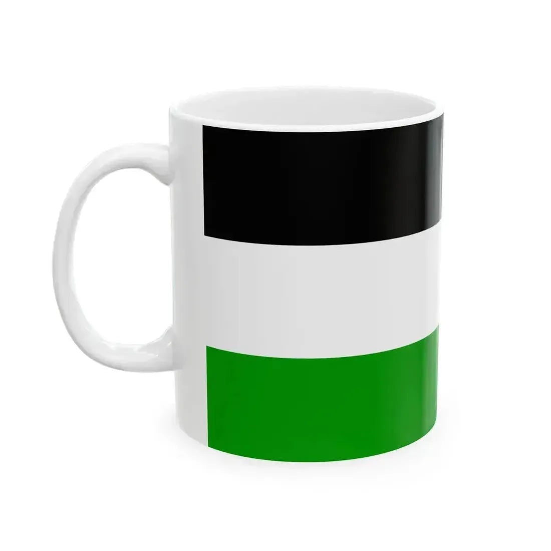 Drapeau Bhopal (India) White Coffee Mug - Go Mug Yourself