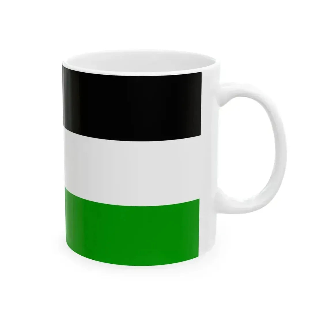 Drapeau Bhopal (India) White Coffee Mug - Go Mug Yourself