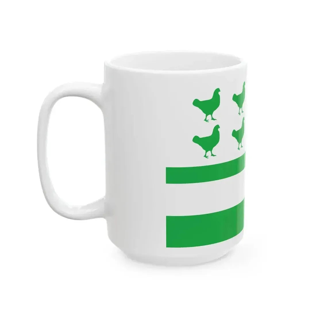 Drapeau Bresses Unies - Proposition (France) White Coffee Mug - Go Mug Yourself