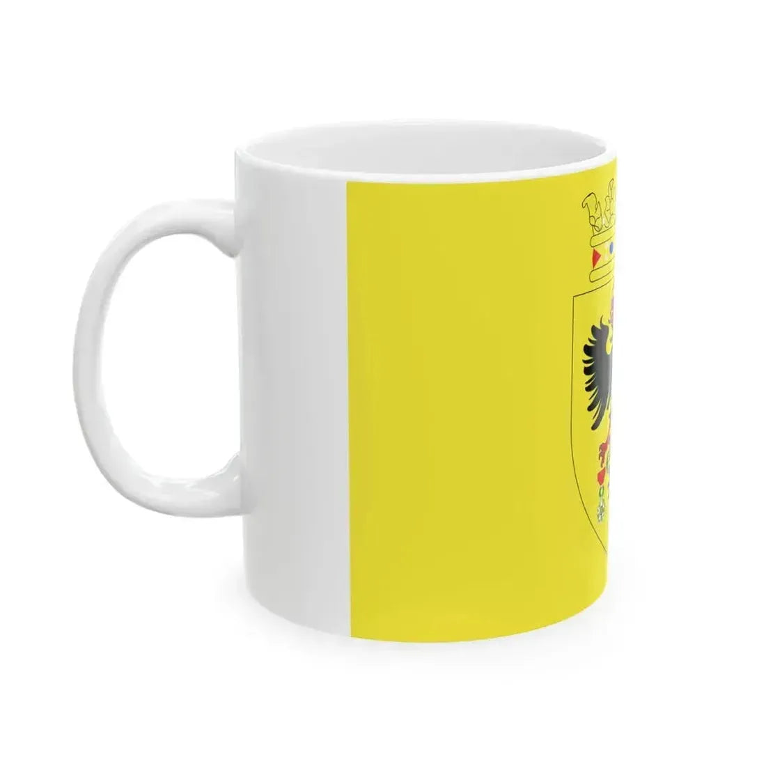 Drapeau Cambrai (France) White Coffee Mug - Go Mug Yourself