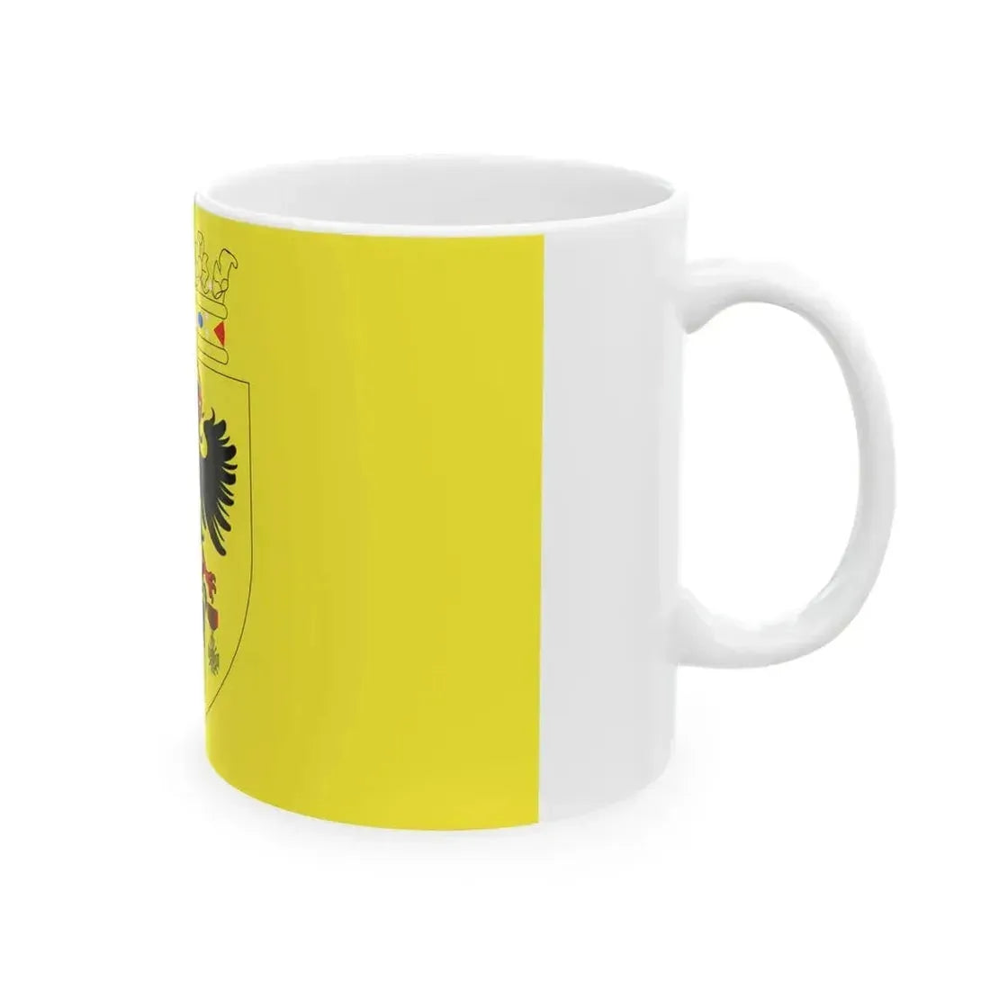 Drapeau Cambrai (France) White Coffee Mug - Go Mug Yourself