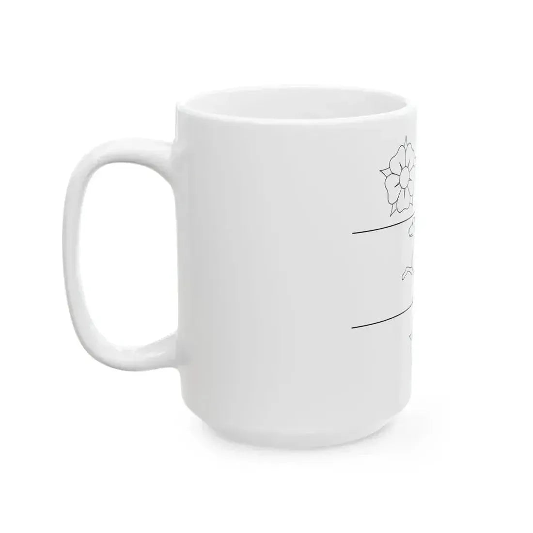 Drapeau de Jean de Michaelis (Italy) White Coffee Mug - Go Mug Yourself