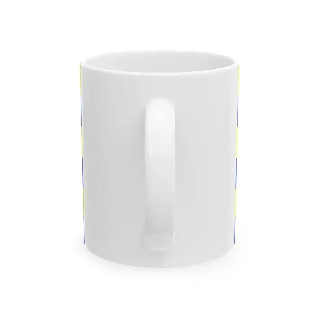 Drapeau de la commune de Mardyck 59 Nord-France (France) White Coffee Mug - Go Mug Yourself