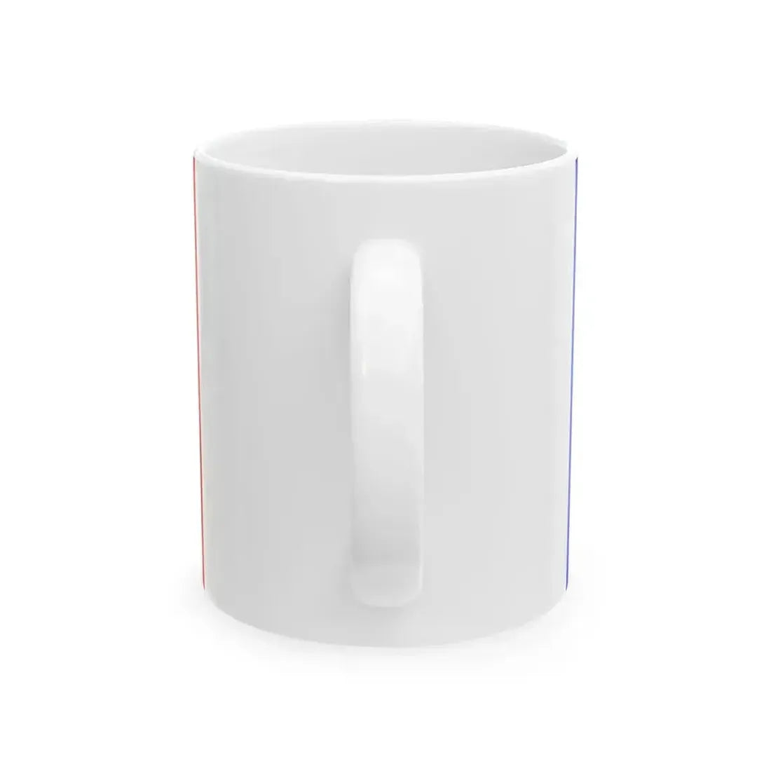 Drapeau de la commune de Petite-Synthe 59 Nord-France (France) White Coffee Mug - Go Mug Yourself