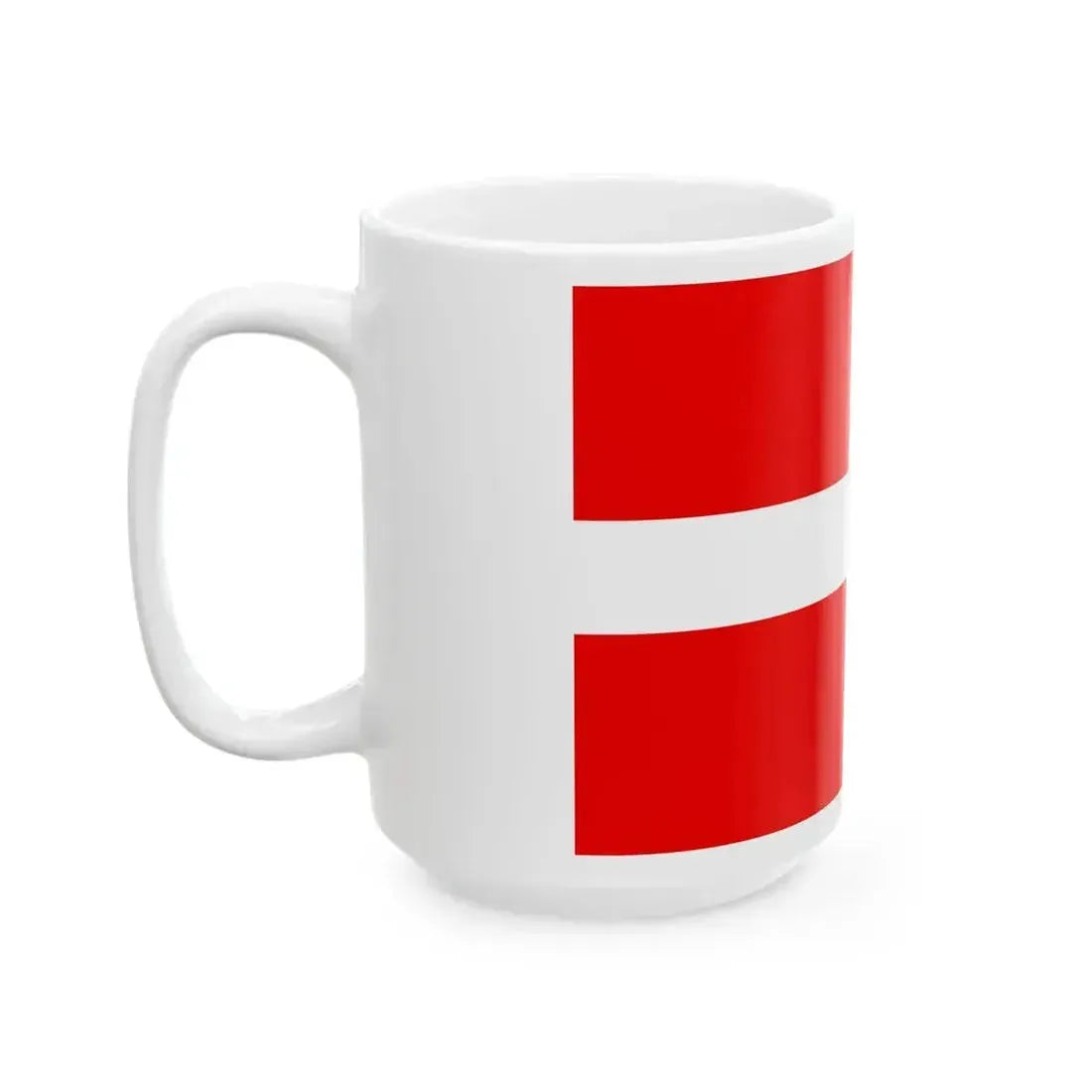 Drapeau de la Savoie (France) White Coffee Mug - Go Mug Yourself