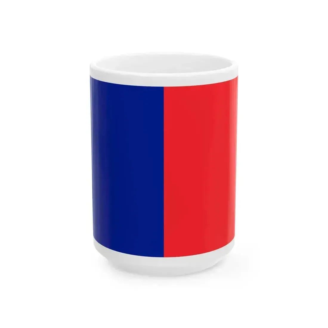 Drapeau de Paris 2 (France) White Coffee Mug 15oz - Go Mug Yourself
