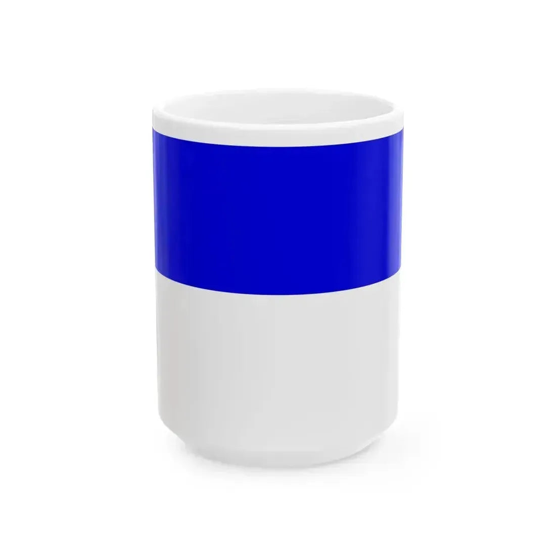 Drapeau de Reims (France) White Coffee Mug 15oz - Go Mug Yourself