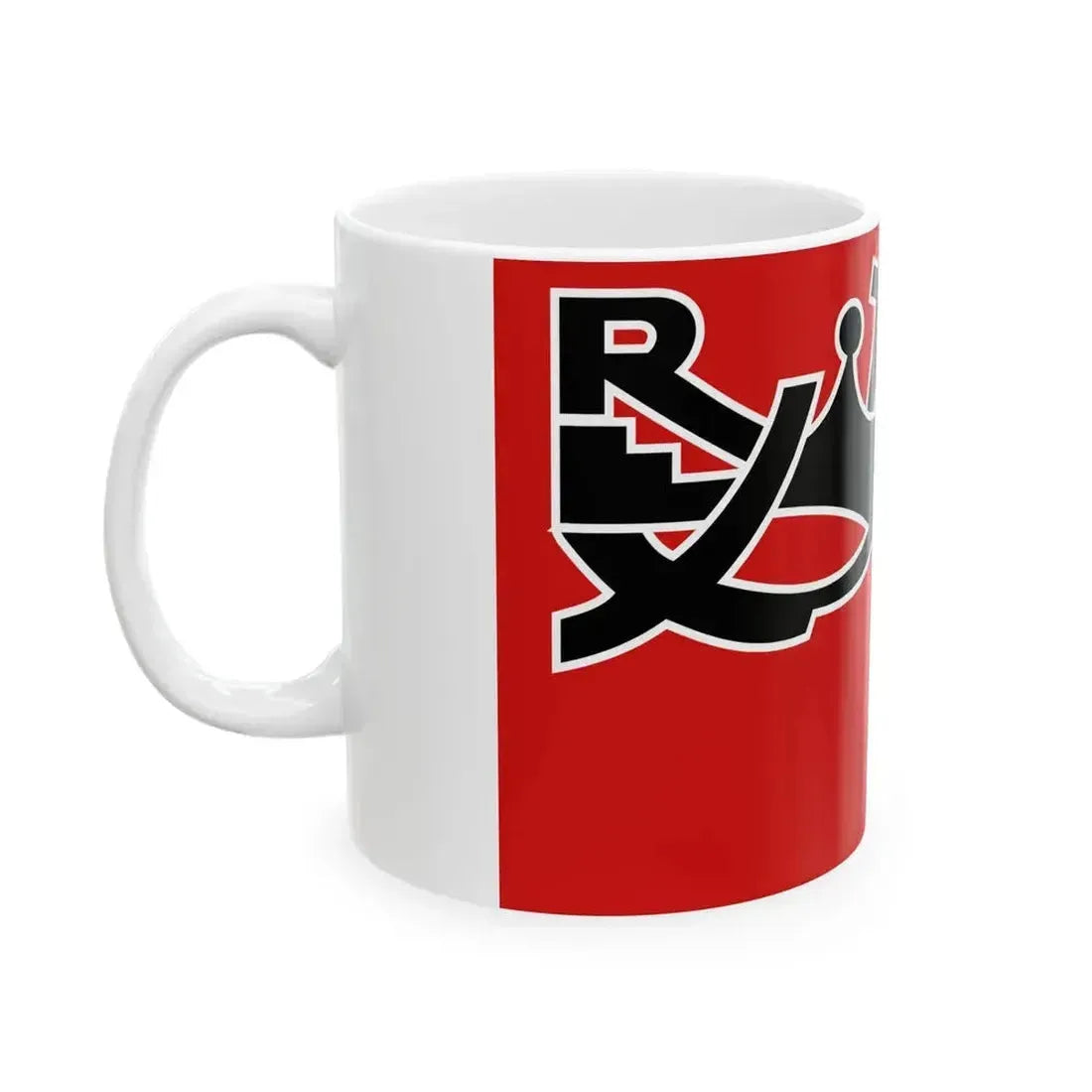 Drapeau de Rex (Belgium) White Coffee Mug - Go Mug Yourself