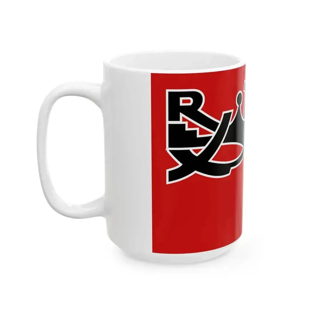 Drapeau de Rex (Belgium) White Coffee Mug - Go Mug Yourself