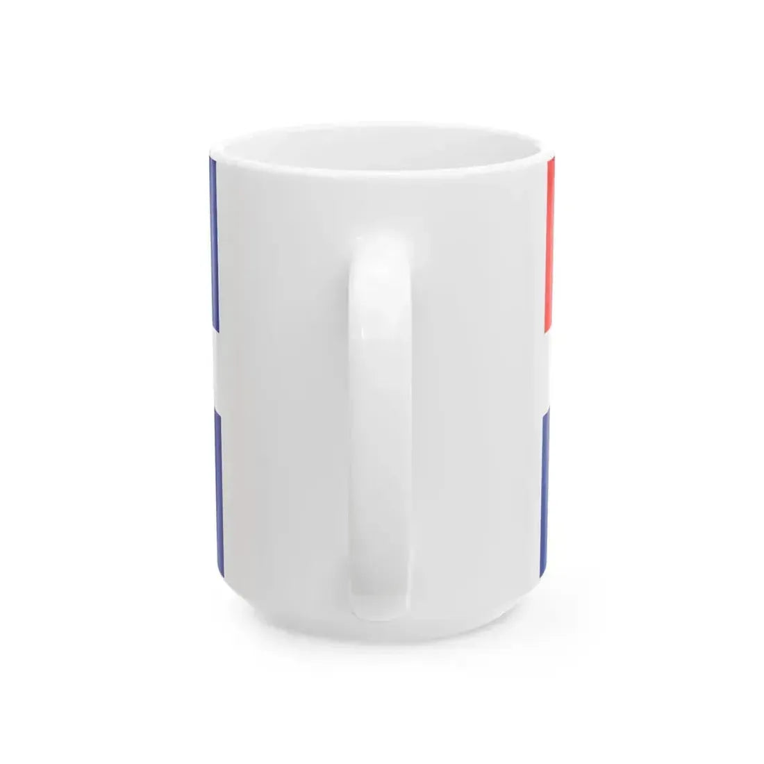 Drapeau de Saint-Malo 20e siecle (France) White Coffee Mug - Go Mug Yourself