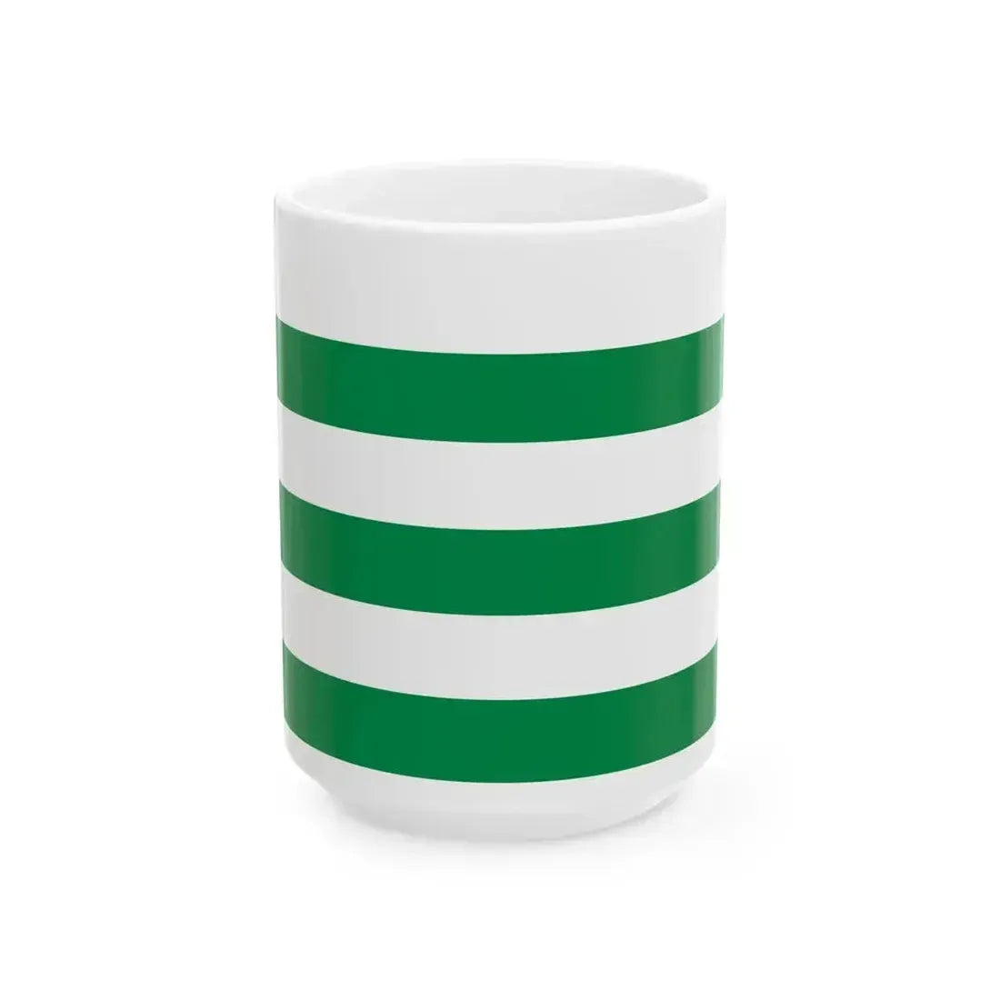 Drapeau de Saint-Pol-sur-Mer (France) White Coffee Mug 15oz - Go Mug Yourself