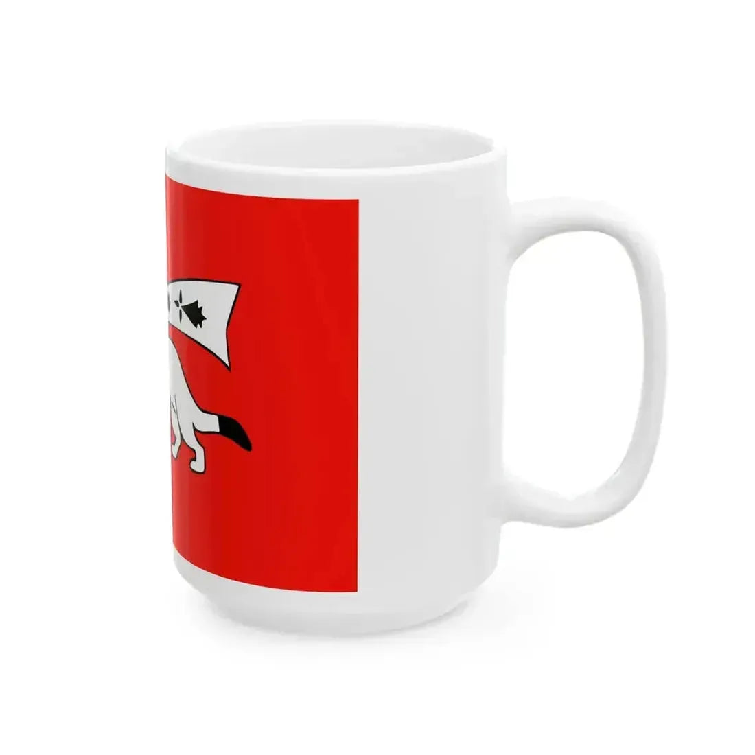 Drapeau de Vannes (Belgium) White Coffee Mug - Go Mug Yourself