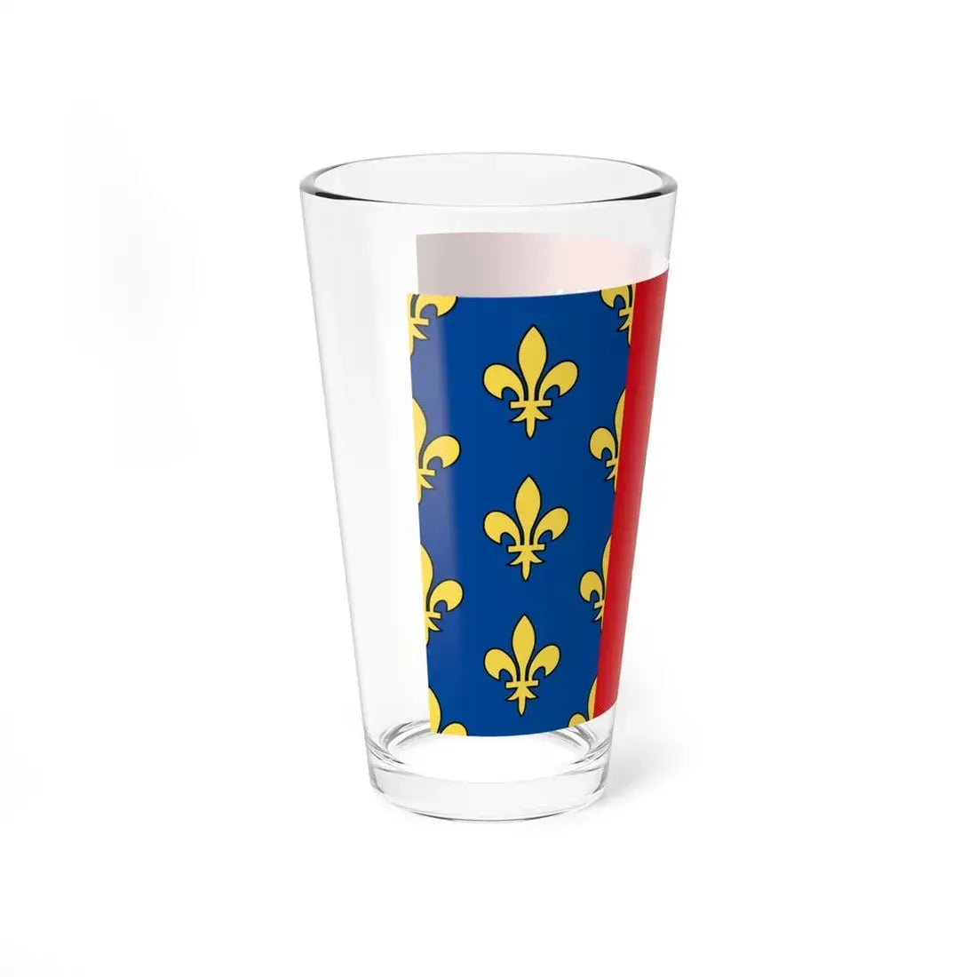 Drapeau de Vincennes France (France) Pint Glass 16oz - Go Mug Yourself