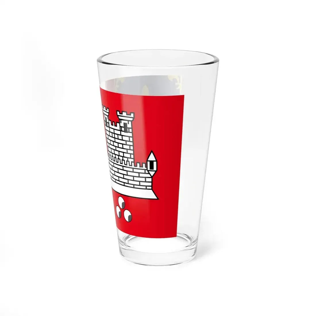 Drapeau de Vincennes France (France) Pint Glass 16oz - Go Mug Yourself