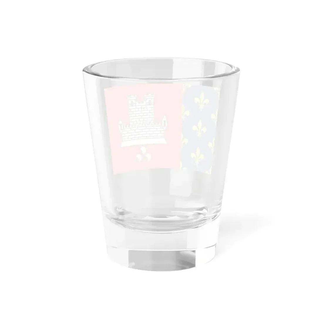 Drapeau de Vincennes France (France) Shot Glass 1.5oz - Go Mug Yourself