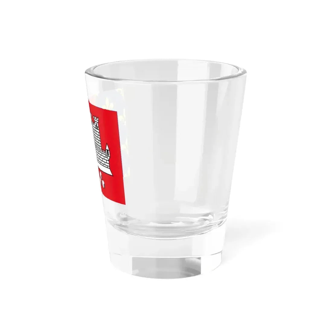 Drapeau de Vincennes France (France) Shot Glass 1.5oz - Go Mug Yourself