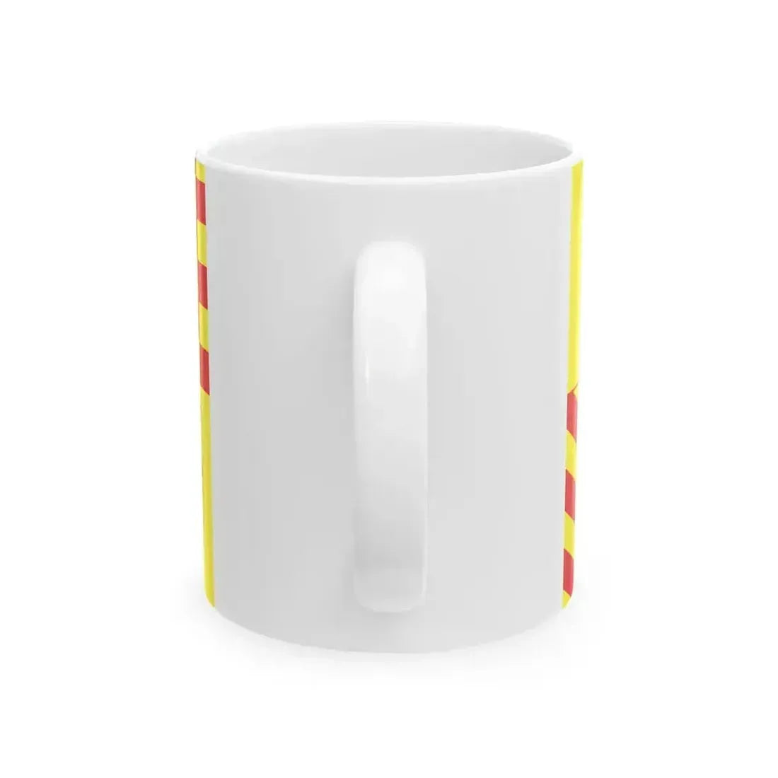 Drapeau departement fr Correze (France) White Coffee Mug - Go Mug Yourself