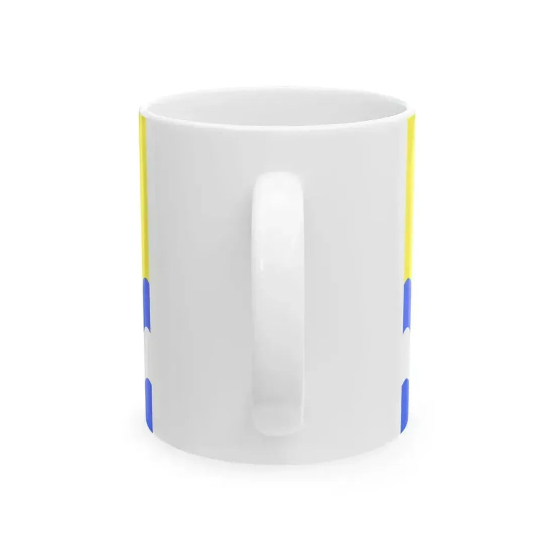 Drapeau departement fr Drome (France) White Coffee Mug - Go Mug Yourself