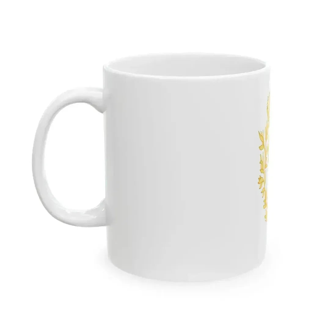 Drapeau du Royaume de France 1814-1830 variante (France) White Coffee Mug - Go Mug Yourself