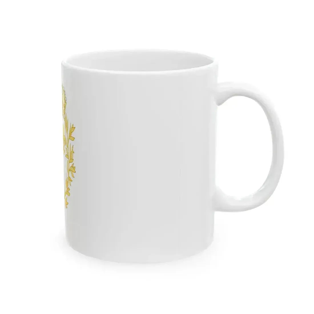 Drapeau du Royaume de France 1814-1830 variante (France) White Coffee Mug - Go Mug Yourself