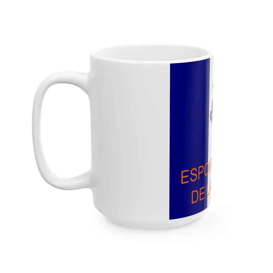 Drapeau esf (France) White Coffee Mug - Go Mug Yourself