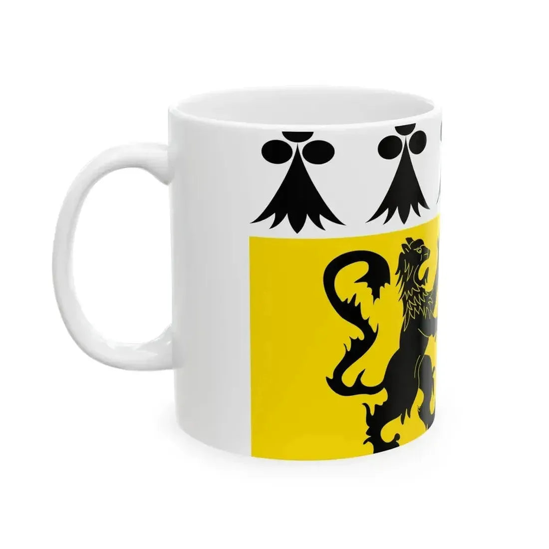 Drapeau Finistere (France) White Coffee Mug - Go Mug Yourself