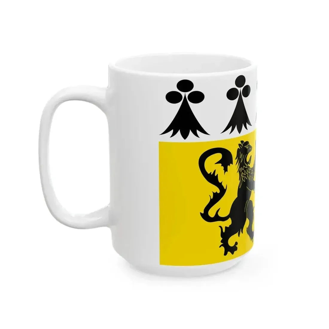Drapeau Finistere (France) White Coffee Mug - Go Mug Yourself