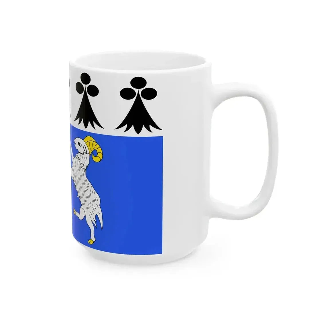 Drapeau Finistere (France) White Coffee Mug - Go Mug Yourself