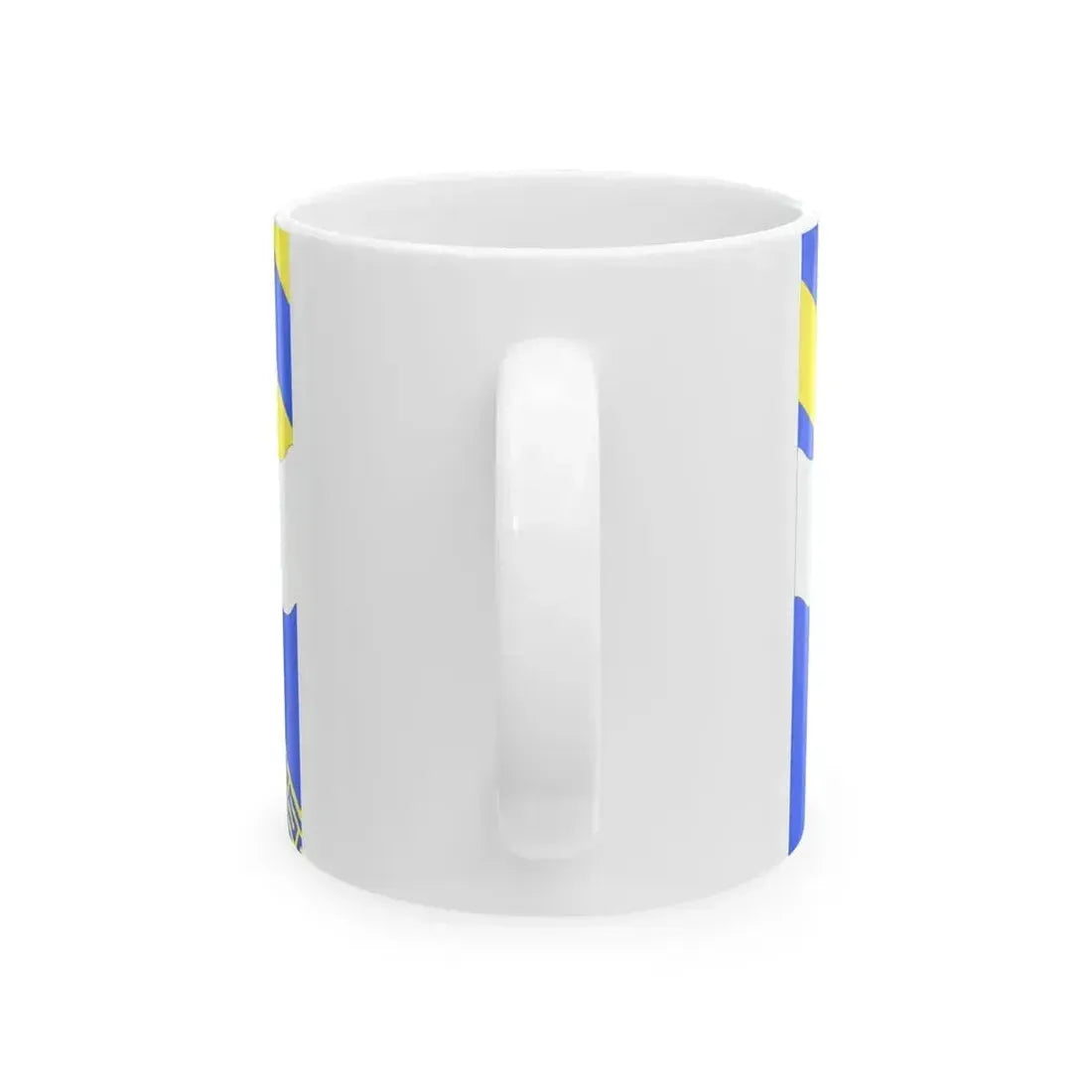 Drapeau fr departement Aisne (France) White Coffee Mug - Go Mug Yourself