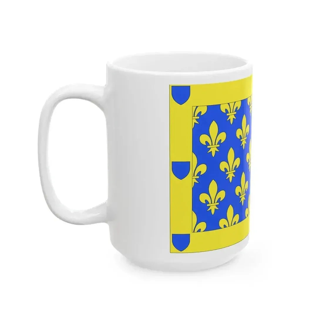 Drapeau fr departement Ardeche (France) White Coffee Mug - Go Mug Yourself