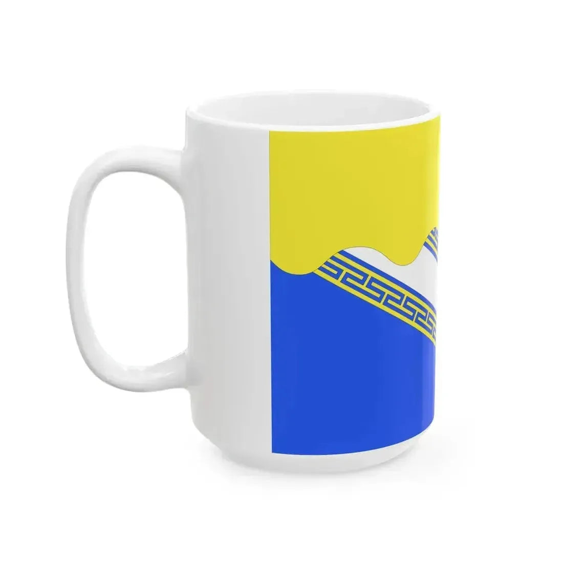 Drapeau fr departement Aube (France) White Coffee Mug - Go Mug Yourself